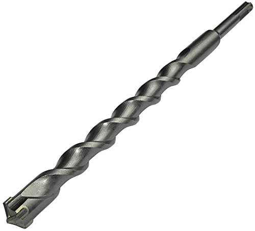 AERZETIX - C49373 - SDS PLUS Betonbohrer - Bohrer für Beton/Ziegel/Stein - für Bohrer - Ø18mm - 260mm - Zylinderschaft - in Stahl Metall - Silber Farbe von AERZETIX