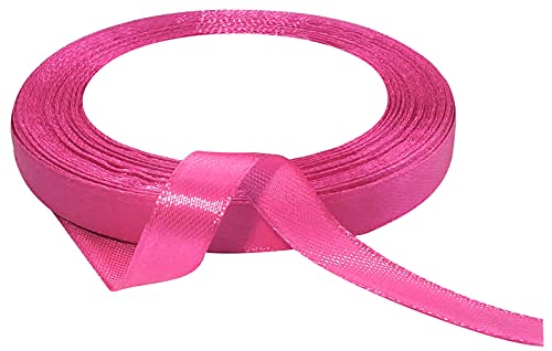 AERZETIX - C50180 - Satinband dekorativ glänzend fein - 10mm x 22 meter - himbeerrosa - kreative projekte nähkunst geschenkverpackung zur geburtstagsfeier AERZETIX - C50180 - Satinband dekorativ glänzend fein - 10mm x 22 meter - himbeerrosa - kreative projekte nähkunst geschenkverpackung zur geburtstagsfeier von AERZETIX