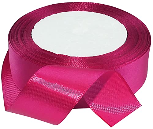 AERZETIX - C50295 - Satinband dekorativ glänzend fein - 25mm x 22 meter - rosa himbeere - kreative projekte nähkunst geschenkverpackung zur geburtstagsfeier AERZETIX - C50295 - Satinband dekorativ glänzend fein - 25mm x 22 meter - rosa himbeere - kreative projekte nähkunst geschenkverpackung zur geburtstagsfeier von AERZETIX
