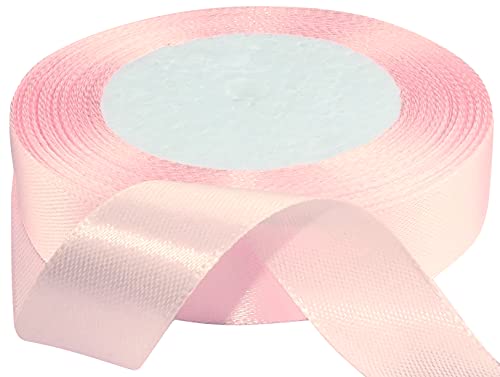 AERZETIX - C50349 - Satinband dekorativ glänzend fein - 20mm x 22 meter - hellrosa - kreative projekte nähkunst geschenkverpackung zur geburtstagsfeier AERZETIX - C50349 - Satinband dekorativ glänzend fein - 20mm x 22 meter - hellrosa - kreative projekte nähkunst geschenkverpackung zur geburtstagsfeier von AERZETIX