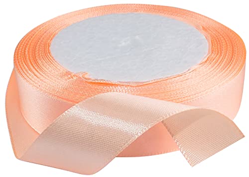 AERZETIX - C50356 - Satinband dekorativ glänzend fein - 20mm x 22 meter - pfirsich - kreative projekte nähkunst geschenkverpackung zur geburtstagsfeier AERZETIX - C50356 - Satinband dekorativ glänzend fein - 20mm x 22 meter - pfirsich - kreative projekte nähkunst geschenkverpackung zur geburtstagsfeier von AERZETIX