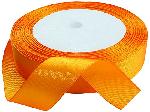 AERZETIX - C50410 - Satinband dekorativ glänzend fein - 20mm x 22 meter - dunkelorange - kreative projekte nähkunst geschenkverpackung zur geburtstagsfeier AERZETIX - C50410 - Satinband dekorativ glänzend fein - 20mm x 22 meter - dunkelorange - kreative projekte nähkunst geschenkverpackung zur geburtstagsfeier von AERZETIX
