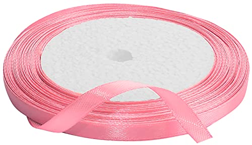 AERZETIX - C50441 - Satinband dekorativ glänzendes - 6mm x 22 meter - feige - kreative projekte nähkunst geschenkverpackung zur geburtstagsfeier von AERZETIX
