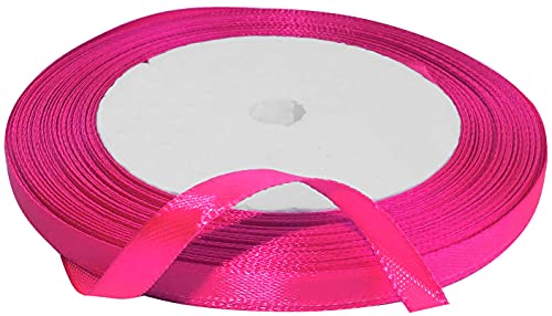 AERZETIX - C50447 - Satinband dekorativ glänzendes - 6mm x 22 meter - rosa neon - kreative projekte nähkunst geschenkverpackung zur geburtstagsfeier AERZETIX - C50447 - Satinband dekorativ glänzendes - 6mm x 22 meter - rosa neon - kreative projekte nähkunst geschenkverpackung zur geburtstagsfeier von AERZETIX