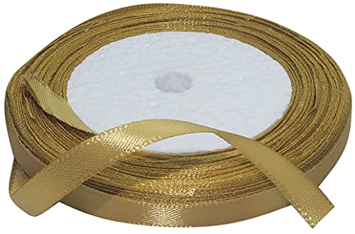 AERZETIX - C50497 - Satinband dekorativ glänzendes - 6mm x 22 meter - gold hell - kreative projekte nähkunst geschenkverpackung zur geburtstagsfeier AERZETIX - C50497 - Satinband dekorativ glänzendes - 6mm x 22 meter - gold hell - kreative projekte nähkunst geschenkverpackung zur geburtstagsfeier von AERZETIX