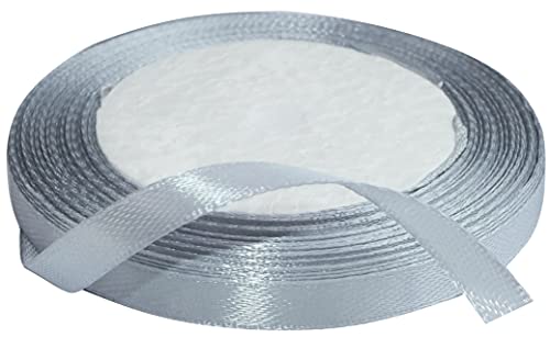AERZETIX - C50500 - Satinband dekorativ glänzendes - 6mm x 22 meter - hellgrau - kreative projekte nähkunst geschenkverpackung zur geburtstagsfeier AERZETIX - C50500 - Satinband dekorativ glänzendes - 6mm x 22 meter - hellgrau - kreative projekte nähkunst geschenkverpackung zur geburtstagsfeier von AERZETIX