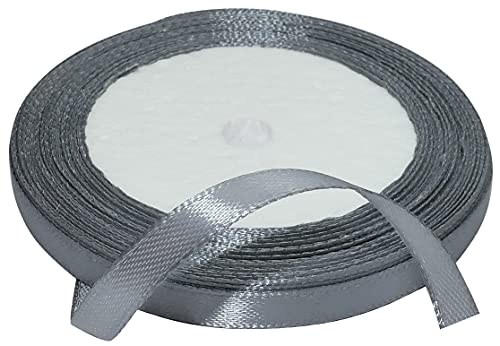 AERZETIX - C50503 - Satinband dekorativ glänzendes - 6mm x 22 meter - dunkelgrau - kreative projekte nähkunst geschenkverpackung zur geburtstagsfeier AERZETIX - C50503 - Satinband dekorativ glänzendes - 6mm x 22 meter - dunkelgrau - kreative projekte nähkunst geschenkverpackung zur geburtstagsfeier von AERZETIX