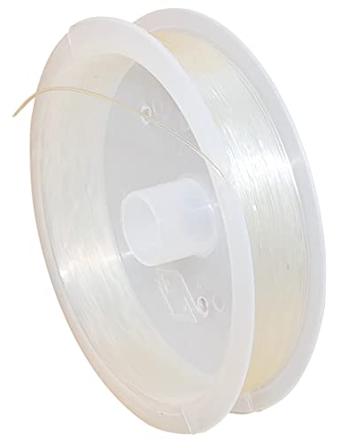 AERZETIX - C51727 - Elastischer silikonfaden - für schmuck Armband Halskette - 10meter x 0.6mm - Farbe durchsichtige - kreative projekte nähkunst Handwerker AERZETIX - C51727 - Elastischer silikonfaden - für schmuck Armband Halskette - 10meter x 0.6mm - Farbe durchsichtige - kreative projekte nähkunst Handwerker von AERZETIX