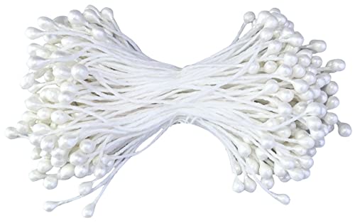 AERZETIX - C54118 - Satz von 144 Staubblätter künstliche Blume aus Kunststoff 55 mm - Dekoration Hochzeit kunsthandwerk blumenstrauß Arrangement - Farbe weiß AERZETIX - C54118 - Satz von 144 Staubblätter künstliche Blume aus Kunststoff 55 mm - Dekoration Hochzeit kunsthandwerk blumenstrauß Arrangement - Farbe weiß von AERZETIX