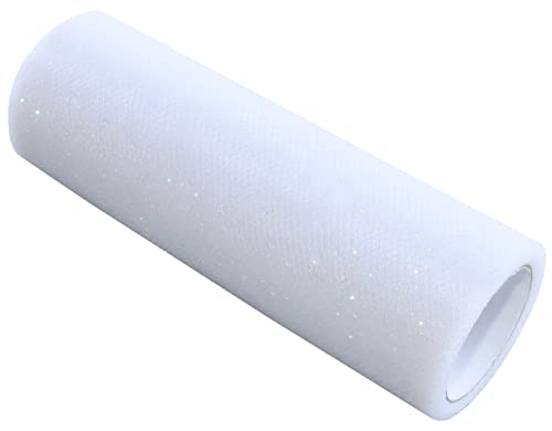 AERZETIX - C55272 - Rolle tüllnetz - tüllband glänzend 15 cm x 9 m - farbe : weiß glänzend - für konfektion nähen kleidung handwerk decoration - für besondere anlässe hochzeit taufe geburtstag AERZETIX - C55272 - Rolle tüllnetz - tüllband glänzend 15 cm x 9 m - farbe : weiß glänzend - für konfektion nähen kleidung handwerk decoration - für besondere anlässe hochzeit taufe geburtstag von AERZETIX