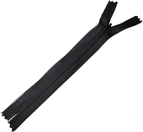 AERZETIX - C60321 - Satz mit 10 Reißverschlüssen unsichtbar 16cm Nicht trennbar - reißverschluß mit Gestell - Farbe schwarz - Lederwaren Jeans Hosen Kleid Rock Schieber kleidungsstück nähen AERZETIX - C60321 - Satz mit 10 Reißverschlüssen unsichtbar 16cm Nicht trennbar - reißverschluß mit Gestell - Farbe schwarz - Lederwaren Jeans Hosen Kleid Rock Schieber kleidungsstück nähen von AERZETIX