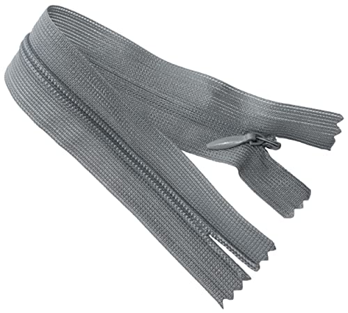 AERZETIX - C60386 - Satz mit 10 Reißverschlüssen unsichtbar 18cm nicht trennbar - reißverschluß mit gestell - farbe grau - lederwaren jeans hosen kleid rock schieber kleidungsstück nähen AERZETIX - C60386 - Satz mit 10 Reißverschlüssen unsichtbar 18cm nicht trennbar - reißverschluß mit gestell - farbe grau - lederwaren jeans hosen kleid rock schieber kleidungsstück nähen von AERZETIX