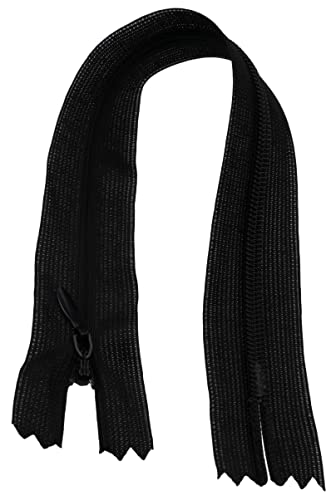 AERZETIX - C60804 - Satz mit 10 Reißverschlüssen unsichtbar 22cm nicht trennbar - reißverschluß mit gestell - farbe schwarz - lederwaren jeans hosen kleid rock schieber kleidungsstück nähen AERZETIX - C60804 - Satz mit 10 Reißverschlüssen unsichtbar 22cm nicht trennbar - reißverschluß mit gestell - farbe schwarz - lederwaren jeans hosen kleid rock schieber kleidungsstück nähen von AERZETIX