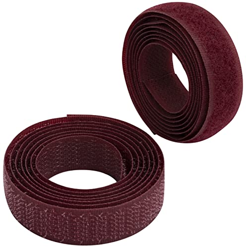 AERZETIX - C65873 - Klettband/-rolle 16 mm 1 meter - organizer/kabelbinder - band für kleidersäcke - aus polyamid und polyester - farbe: burgund AERZETIX - C65873 - Klettband/-rolle 16 mm 1 meter - organizer/kabelbinder - band für kleidersäcke - aus polyamid und polyester - farbe: burgund von AERZETIX