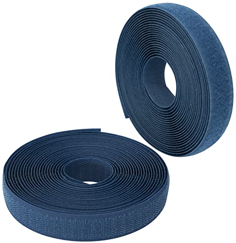 AERZETIX - C65892 - Klettband/-rolle 20 mm 5 meter - organizer/kabelbinder - band für kleidersäcke - aus polyamid und polyester - farbe: petrolblau AERZETIX - C65892 - Klettband/-rolle 20 mm 5 meter - organizer/kabelbinder - band für kleidersäcke - aus polyamid und polyester - farbe: petrolblau von AERZETIX
