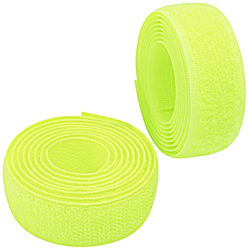 AERZETIX - C65899 - Klettband/-rolle 20 mm 1 meter - organizer/kabelbinder - band für kleidersäcke - aus polyamid und polyester - farbe: neongelb AERZETIX - C65899 - Klettband/-rolle 20 mm 1 meter - organizer/kabelbinder - band für kleidersäcke - aus polyamid und polyester - farbe: neongelb von AERZETIX