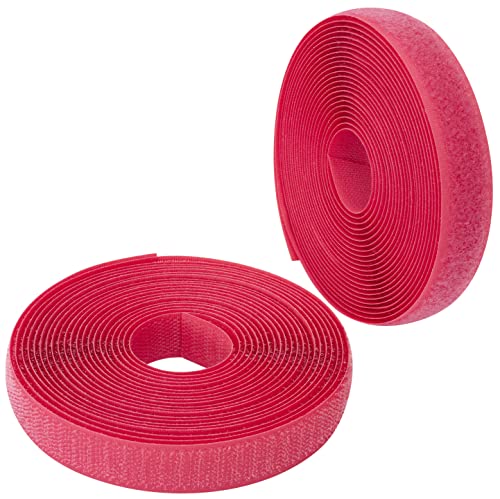 AERZETIX - C65908 - Klettband/-rolle 20 mm 5 meter - organizer/kabelbinder - band für kleidersäcke - aus polyamid und polyester - farbe: hellmagenta AERZETIX - C65908 - Klettband/-rolle 20 mm 5 meter - organizer/kabelbinder - band für kleidersäcke - aus polyamid und polyester - farbe: hellmagenta von AERZETIX