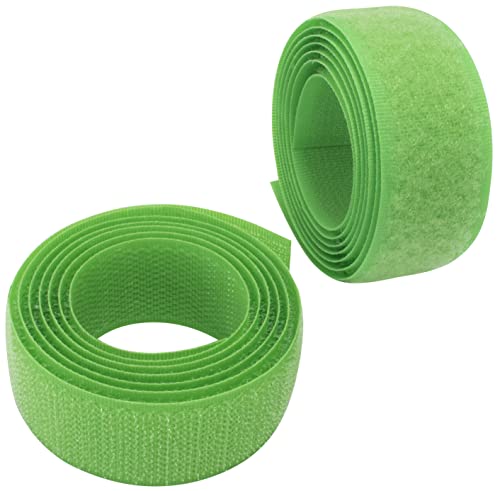 AERZETIX - C65939 - Klettband/-rolle 25 mm 1 meter - organizer/kabelbinder - band für kleidersäcke - aus polyamid und polyester - farbe: apfelgrün AERZETIX - C65939 - Klettband/-rolle 25 mm 1 meter - organizer/kabelbinder - band für kleidersäcke - aus polyamid und polyester - farbe: apfelgrün von AERZETIX