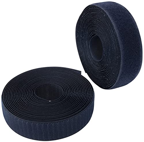AERZETIX - C65969 - Klettband/-rolle 30 mm 5 meter - organizer/kabelbinder - band für kleidersäcke - aus polyamid und polyester - farbe: dunkelblau AERZETIX - C65969 - Klettband/-rolle 30 mm 5 meter - organizer/kabelbinder - band für kleidersäcke - aus polyamid und polyester - farbe: dunkelblau von AERZETIX
