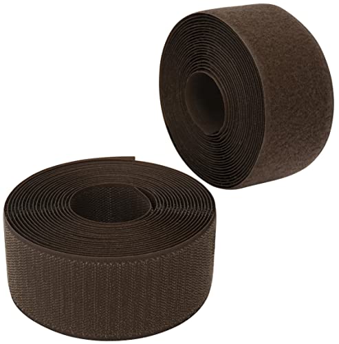 AERZETIX - C66008 - Klettband/-rolle 50 mm 5 meter - organizer/kabelbinder - band für kleidersäcke - aus polyamid und polyester - farbe: kakao AERZETIX - C66008 - Klettband/-rolle 50 mm 5 meter - organizer/kabelbinder - band für kleidersäcke - aus polyamid und polyester - farbe: kakao von AERZETIX