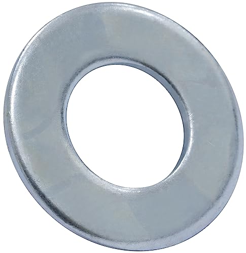 AERZETIX - C67583 - Satz von 100 flachen Unterlegscheiben M10 - aus verzinktem stahl - DIN 125 - holzkonstruktionen montage schrauben schraubenmutter spannen dichtheit nechanische befestigung von AERZETIX