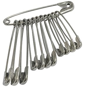 AERZETIX – C67648 – Set mit 12 Sicherheitsnadeln 45/38/32 mm – aus Metall – nadeln-sortiment, Kleidung, etikettierung, Sicherheit, nähen, Stoff AERZETIX – C67648 – Set mit 12 Sicherheitsnadeln 45/38/32 mm – aus Metall – nadeln-sortiment, Kleidung, etikettierung, Sicherheit, nähen, Stoff von AERZETIX