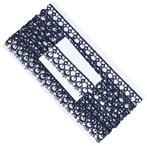 AERZETIX - C67756 - Spitzenband 2 meter x 18 mm - farbe dunkelblau - spitzenbesatz band bekleidung kleidung kurzwaren kreative dekoband dekoration nähen zierband - aus baumwolle AERZETIX - C67756 - Spitzenband 2 meter x 18 mm - farbe dunkelblau - spitzenbesatz band bekleidung kleidung kurzwaren kreative dekoband dekoration nähen zierband - aus baumwolle von AERZETIX