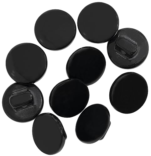 AERZETIX – C67956 – Set mit 10 Nähknöpfen mit schaft Ø11,5 x 6,5 mm 18L L18 – schwarze farbe – Öffnung 2 mm – aus kunststoff -kurzwaren kleidung nähen konfekt stoff nadel AERZETIX – C67956 – Set mit 10 Nähknöpfen mit schaft Ø11,5 x 6,5 mm 18L L18 – schwarze farbe – Öffnung 2 mm – aus kunststoff -kurzwaren kleidung nähen konfekt stoff nadel von AERZETIX