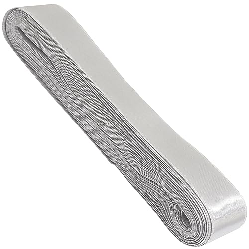 AERZETIX - C68185 - Satinband 10 meter x 30 mm - farbe grau - aus polyester von AERZETIX