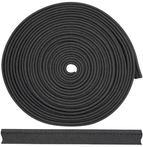 AERZETIX - C72051 - Paspel Schrägband Zierband 4,5 meter x 10 mm - aus 50% polyester und 50% baumwolle - farbe Graphit - passepartout borten kleidung kissen quilt paspeln zum nähen AERZETIX - C72051 - Paspel Schrägband Zierband 4,5 meter x 10 mm - aus 50% polyester und 50% baumwolle - farbe Graphit - passepartout borten kleidung kissen quilt paspeln zum nähen von AERZETIX