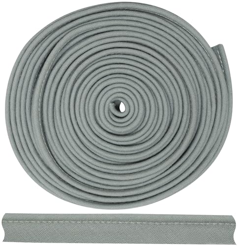 AERZETIX - C72053 - Paspel Schrägband Zierband 4,5 Meter x 10 mm - aus 50% Polyester und 50% Baumwolle - Farbe dunkelgrau - passepartout borten Kleidung Kissen Quilt Paspeln zum nähen AERZETIX - C72053 - Paspel Schrägband Zierband 4,5 Meter x 10 mm - aus 50% Polyester und 50% Baumwolle - Farbe dunkelgrau - passepartout borten Kleidung Kissen Quilt Paspeln zum nähen von AERZETIX