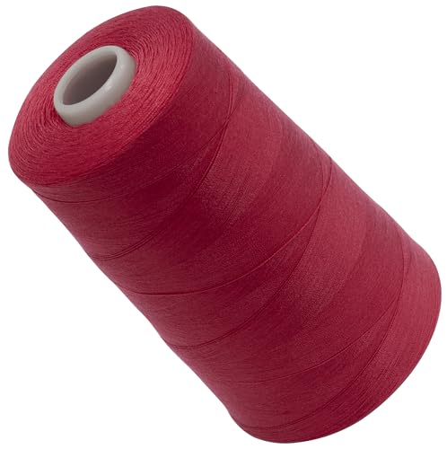 AERZETIX - C72414 - Nähgarnkonus 120 (40/2) 4000 m - aus polyester - konfektion, kurzwaren, garn, kordel, schnur, nähen, kleidung, faden - farbe rot - koralle - perl von AERZETIX
