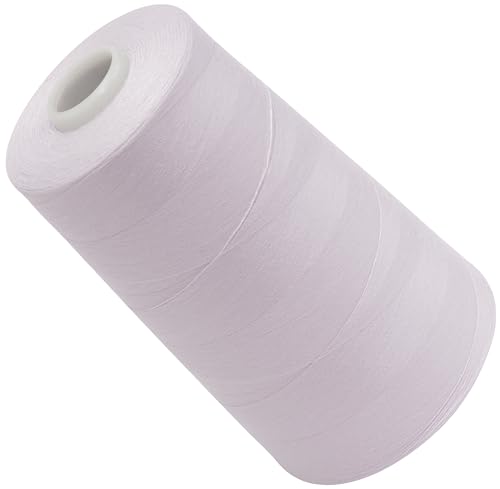 AERZETIX - C72487 - Nähgarnkonus 120 (40/2) 4000 m - aus polyester - konfektion, kurzwaren, garn, kordel, schnur, nähen, kleidung, faden - farbe rosa - blass - lila - Hortensie von AERZETIX
