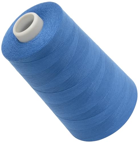 AERZETIX - C72667 - Nähgarnkonus 120 (40/2) 4000 m - aus polyester - konfektion, kurzwaren, garn, kordel, schnur, nähen, kleidung, faden - farbe blau -grün -Meeresgrund von AERZETIX
