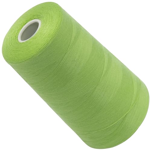 AERZETIX - C72756 - Nähgarnkonus 120 (40/2) 4000 m - aus polyester - konfektion, kurzwaren, garn, kordel, schnur, nähen, kleidung, faden - farbe grün - Apfel - hell von AERZETIX