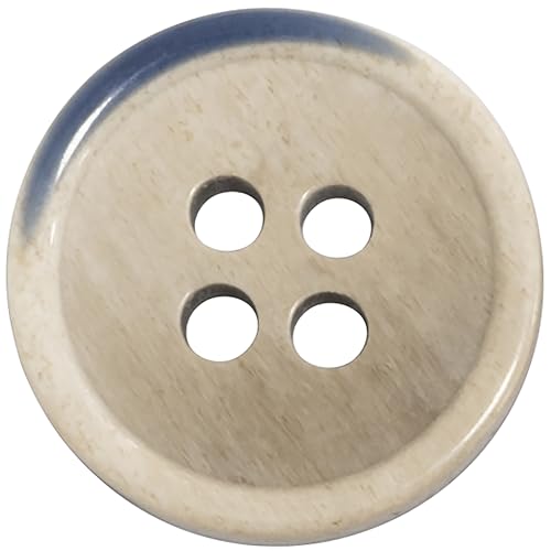 AERZETIX - C74149-10er-Pack runde Nähknöpfe Ø15x2.8 mm mit 4 Löchern 24L L24 mit Rand - blau gefärbt - aus Kunststoff - Öffnung 2 mm - fashion kurzwaren nähen kleidung dekoration AERZETIX - C74149-10er-Pack runde Nähknöpfe Ø15x2.8 mm mit 4 Löchern 24L L24 mit Rand - blau gefärbt - aus Kunststoff - Öffnung 2 mm - fashion kurzwaren nähen kleidung dekoration von AERZETIX