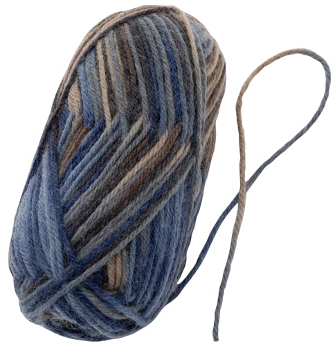 AERZETIX - C75691 - Knäuel Strickgarn 50 g - farbe hellblau blau braun beige - aus 100% Wolle - häkelnadeln, nadeln, konfektion, kurzwaren, kleidung AERZETIX - C75691 - Knäuel Strickgarn 50 g - farbe hellblau blau braun beige - aus 100% Wolle - häkelnadeln, nadeln, konfektion, kurzwaren, kleidung von AERZETIX