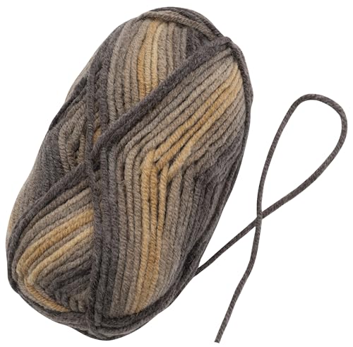 AERZETIX - C76368 - Knäuel strickgarn 100 g - farbe grau dunkelgrau beige - aus 75% acryl 25% wolle - stränge haken nadeln kurzwaren kleidung AERZETIX - C76368 - Knäuel strickgarn 100 g - farbe grau dunkelgrau beige - aus 75% acryl 25% wolle - stränge haken nadeln kurzwaren kleidung von AERZETIX