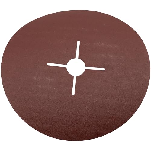 AERZETIX - C77053 - Satz von 3 Schleifscheiben Ø 180 mm aus Fiber für Winkelschleifer - Korngröße P120 - schleifscheiben körnung schleifen polieren AERZETIX - C77053 - Satz von 3 Schleifscheiben Ø 180 mm aus Fiber für Winkelschleifer - Korngröße P120 - schleifscheiben körnung schleifen polieren von AERZETIX