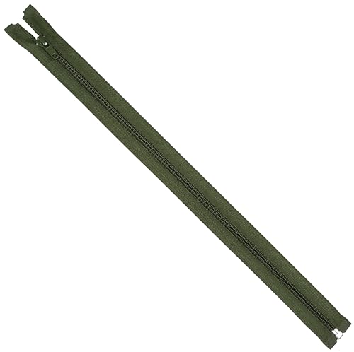 AERZETIX - Satz mit 8 Spiralreißverschlüssen N°5 40cm teilbar mit Schieber - aus Metall Nylon Polyester - Farbe militärgrün - Nähkreationen DIY Textil AERZETIX - Satz mit 8 Spiralreißverschlüssen N°5 40cm teilbar mit Schieber - aus Metall Nylon Polyester - Farbe militärgrün - Nähkreationen DIY Textil von AERZETIX
