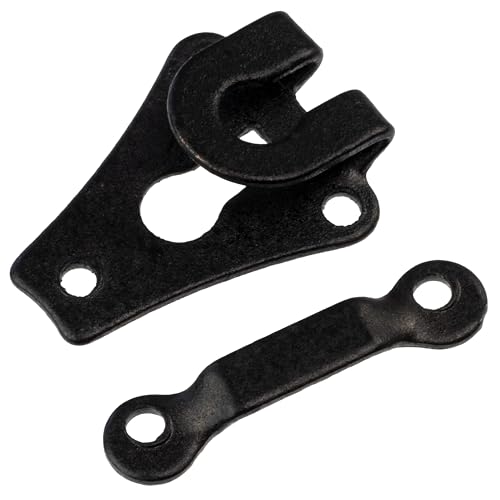 AERZETIX - Set mit 10 Hakenverschlüssen zum unsichtbaren Befestigen für Hosen Anzüge Röcke Kleidung Textilkreationen - Farbe Schwarz - aus Metall AERZETIX - Set mit 10 Hakenverschlüssen zum unsichtbaren Befestigen für Hosen Anzüge Röcke Kleidung Textilkreationen - Farbe Schwarz - aus Metall von AERZETIX