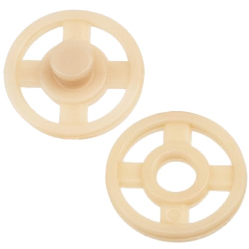 AERZETIX – Set mit 24 Druckknöpfen zum Annähen, ∅7 mm, 2 Stück – aus Kunststoff – Farbe: beige – Basteln, Nähprojekte, DIY-Kreationen AERZETIX – Set mit 24 Druckknöpfen zum Annähen, ∅7 mm, 2 Stück – aus Kunststoff – Farbe: beige – Basteln, Nähprojekte, DIY-Kreationen von AERZETIX
