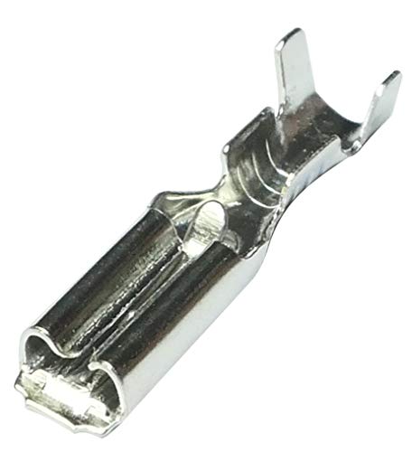 Aerzetix: 10 x Kabelschuhe Kabelschuh ( Klemme ) weiblich, flach 2.8mm 0.5mm 0.5-0.8mm2 von AERZETIX
