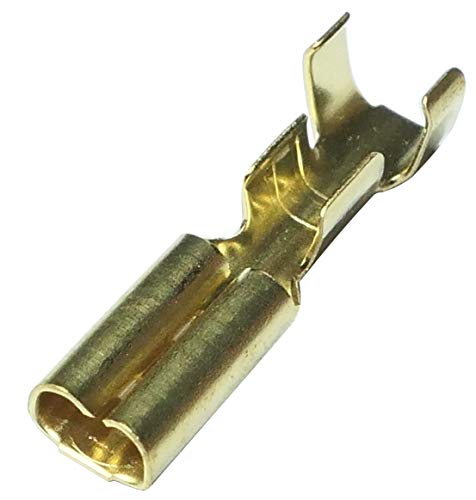 Aerzetix: 10 x Kabelschuhe Kabelschuh ( Klemme ) weiblich, flach 2.8mm 0.8mm 0.5-1mm2 von AERZETIX