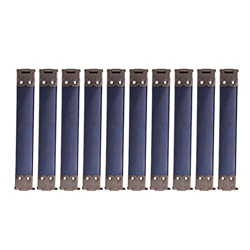 10pcs 9cm Metal Internal Flex Frames Handbag Hinges Spring Clip Kiss Clasp Bag for DIY Craft Coin Purse Bag Sewing Making(11cm) von AEVQWEZNC