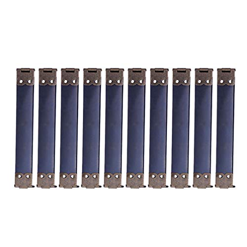 10pcs 9cm Metal Internal Flex Frames Handbag Hinges Spring Clip Kiss Clasp Bag for DIY Craft Coin Purse Bag Sewing Making(9cm) von AEVQWEZNC