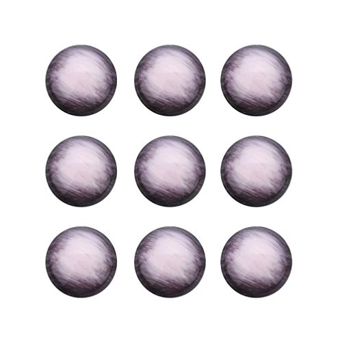 30 runde Cabochon-Steine ​​aus Harz mit flacher Rückseite, Edelsteine, Kuppelkameen, for DIY-Handwerksschmuckherstellung, rot, 12 mm(Lavender) von AEVQWEZNC