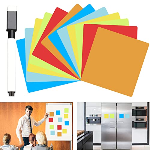 AFASOES 12 Stücke Haftnotizen Abwischbar Notizzettel Wiederverwendbare Sticky Notes mit Stiften 10 * 10cm Abnehmbare Schreibnotizen Löschbare Haftnotiz Whiteboard Aufkleber für Kühlschrank Whiteboard AFASOES 12 Stücke Haftnotizen Abwischbar Notizzettel Wiederverwendbare Sticky Notes mit Stiften 10 * 10cm Abnehmbare Schreibnotizen Löschbare Haftnotiz Whiteboard Aufkleber für Kühlschrank Whiteboard von AFASOES