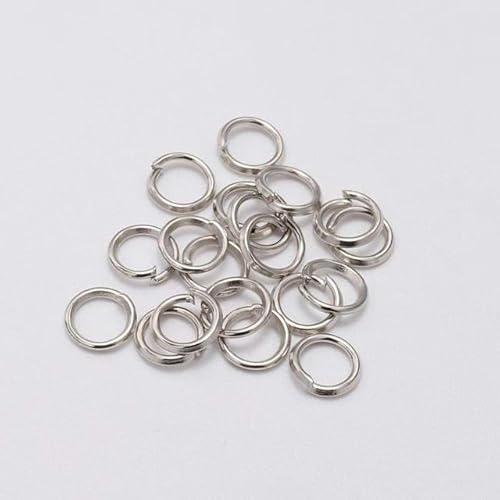 50–200 Stück 3–16 mm goldfarbene Rhodium-Metall-Biegeringe, offene einzelne Schleifen, geteilte Ringe für DIY-Schmuck, handgefertigte Accessoires, Rhodium, 20 mm x 50 Stück 50–200 Stück 3–16 mm goldfarbene Rhodium-Metall-Biegeringe, offene einzelne Schleifen, geteilte Ringe für DIY-Schmuck, handgefertigte Accessoires, Rhodium, 20 mm x 50 Stück von AFFEDT