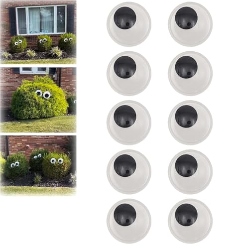 Halloween-Augen für Sträucher, große Kulleraugen für Büsche, leuchtende Augen für Büsche, Halloween, große Kulleraugen für Büsche, selbstklebende Augen für handgefertigte Bastelarbeiten, Dekorationen Halloween-Augen für Sträucher, große Kulleraugen für Büsche, leuchtende Augen für Büsche, Halloween, große Kulleraugen für Büsche, selbstklebende Augen für handgefertigte Bastelarbeiten, Dekorationen von AFGQIANG